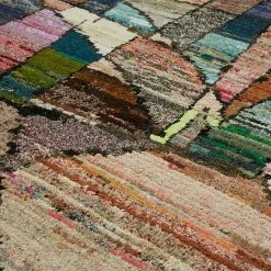 Multicolored Moroccan Wool Cotton Blend Rug - 8'3" X 12'7" -Home Comprehensive Shop 2011902 9