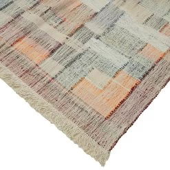 Multicolored Flatweave Wool Cotton Blend Rug - 9'8" X 14'7" -Home Comprehensive Shop 2011904 4