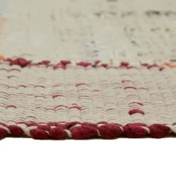 Multicolored Flatweave Wool Cotton Blend Rug - 9'8" X 14'7" -Home Comprehensive Shop 2011904 8