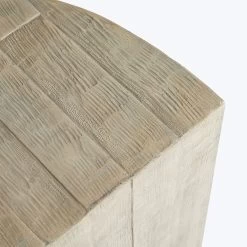 Formed Concrete Accent Table -Home Comprehensive Shop 2012449 5