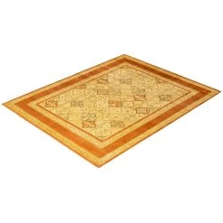 Brown Traditional Wool Rug - 8'1" X 10'1" -Home Comprehensive Shop 2013366 6