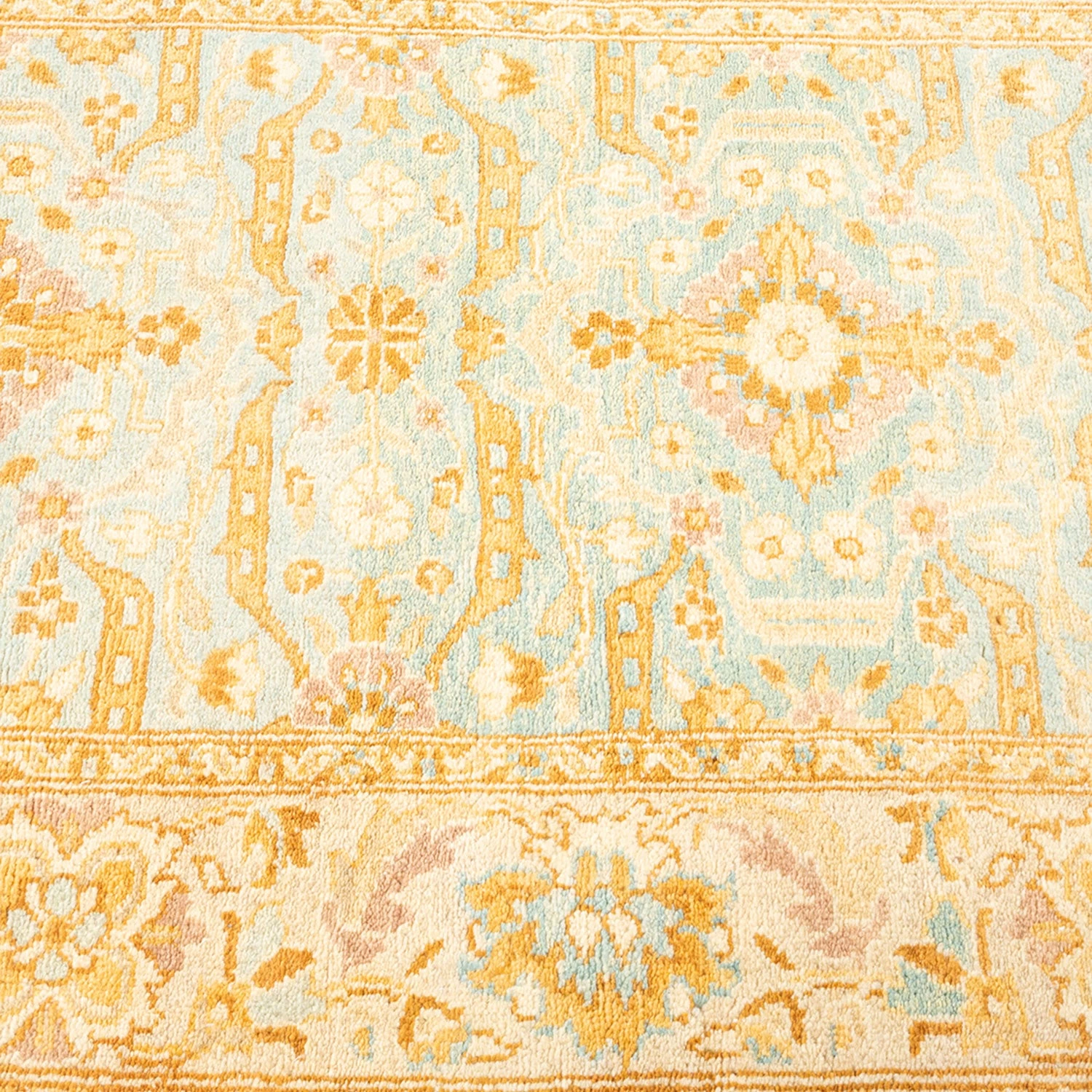 Neutral Traditional Wool Runner - 2'7" X 11'8" 7 Neutral Traditional Wool Runner - 2'7" X 11'8" - Image 5