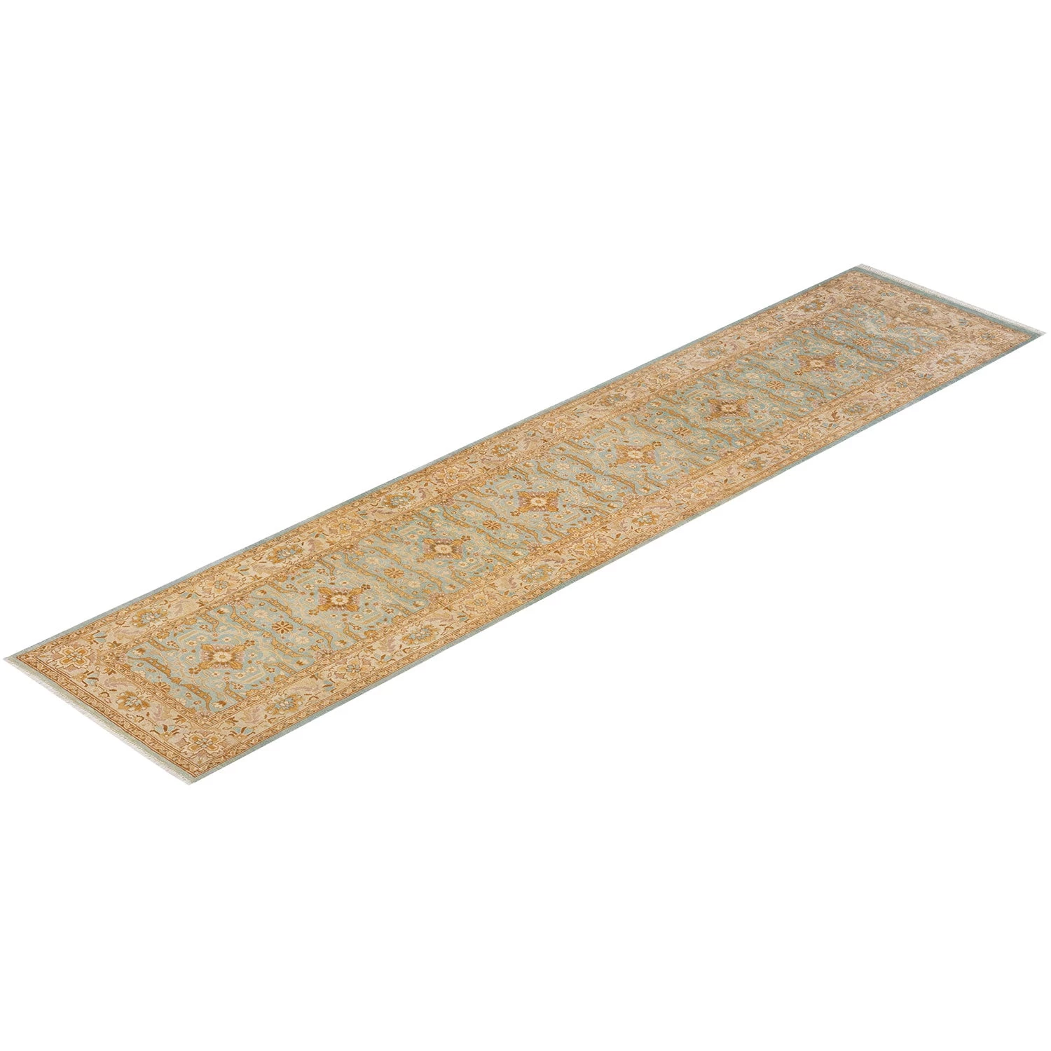 Neutral Traditional Wool Runner - 2'7" X 11'8" 10 Neutral Traditional Wool Runner - 2'7" X 11'8" - Image 8