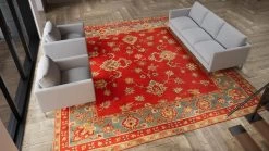 Red And Blue Antique Irish Rug - 13'3" X 13'8" 18 Red And Blue Antique Irish Rug - 13'3" X 13'8" -Home Comprehensive Shop 2013700 2 27840d9e 91c2 4513 a527 cf4599d3e4a4