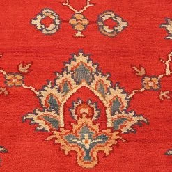 Red And Blue Antique Irish Rug - 13'3" X 13'8" 15 Red And Blue Antique Irish Rug - 13'3" X 13'8" -Home Comprehensive Shop 2013700 3