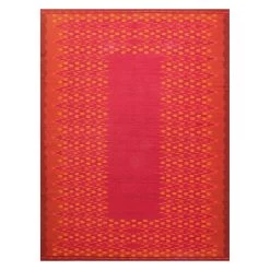 Pink Vintage Scandinavian Rug - 9'9" X 12'10"