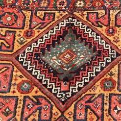 Red Antique Persian Kurdish Rug - 5'3" X 12'3" -Home Comprehensive Shop 2013703 7