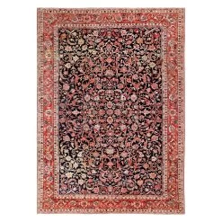 Pink Vintage Persian Bidjar Rug - 10'0" X 13'9"