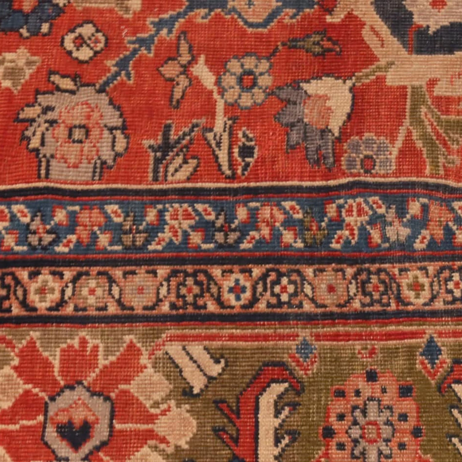 Persian Sultanabad Rug - 10'0" X 14'10" 6 Persian Sultanabad Rug - 10'0" X 14'10" - Image 4