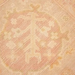 Beige And Pink Antique Turkish Oushak Rug - 15'0" X 18'6" 15 Beige And Pink Antique Turkish Oushak Rug - 15'0" X 18'6" -Home Comprehensive Shop 2013753 5
