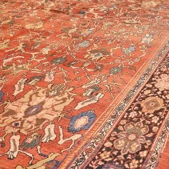 Red Antique Persian Sultanabad Rug - 13'6" X 23'0" 12 Red Antique Persian Sultanabad Rug - 13'6" X 23'0" -Home Comprehensive Shop 2013775 1