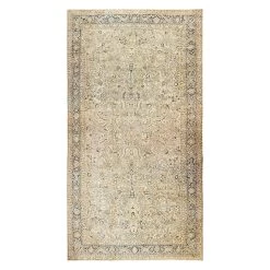 Red Antique Persian Khorassan Rug - 14'4" X 28'0"