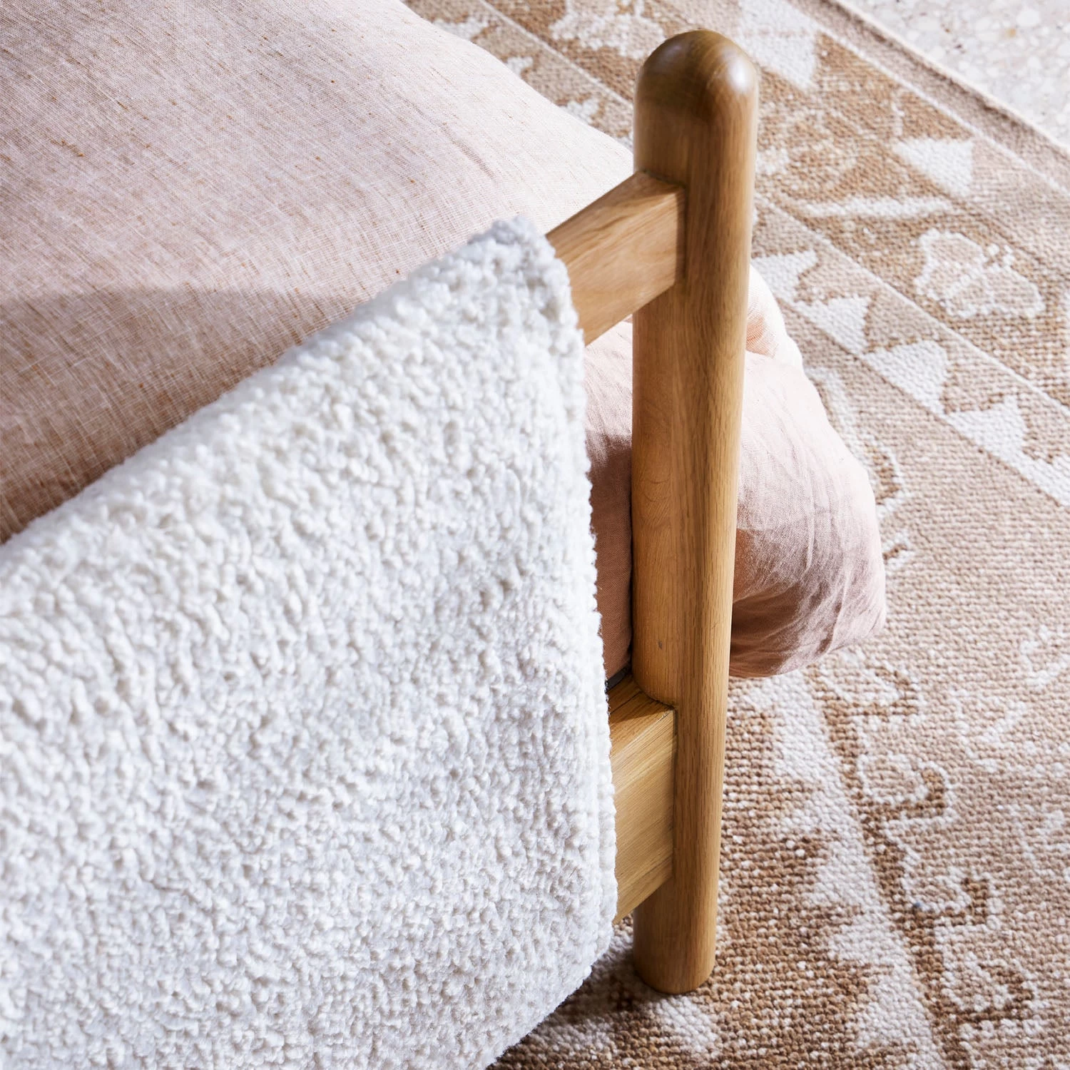 Shearling Accent Bed 18 Shearling Accent Bed - Image 16