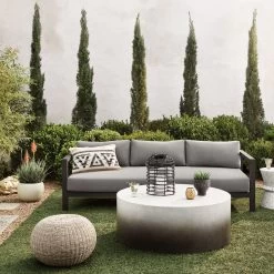 Woven Outdoor Accent Stool 13 Woven Outdoor Accent Stool -Home Comprehensive Shop 2014362 5