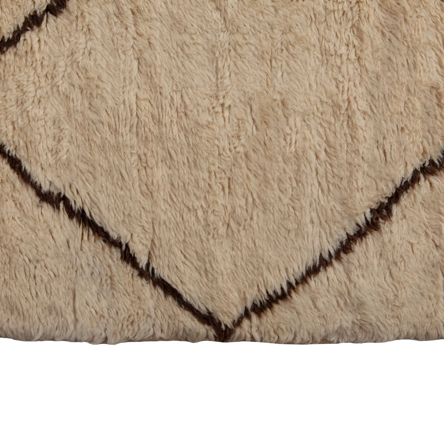 Beige Vintage Berber Moroccan Wool Rug - 17'7" X 22' 7 Beige Vintage Berber Moroccan Wool Rug - 17'7" X 22' - Image 5