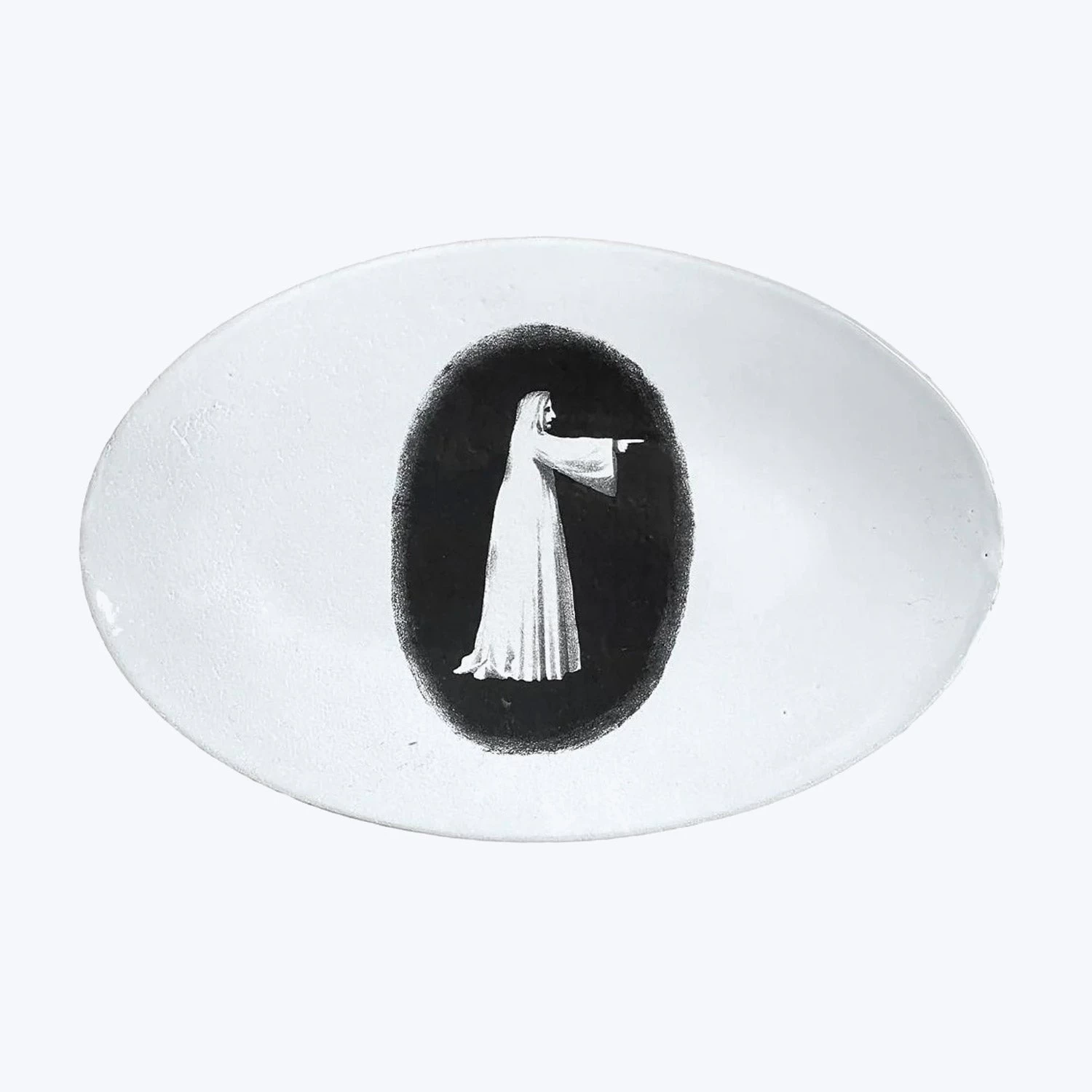 Ghost Looking Right Platter 3 Ghost Looking Right Platter