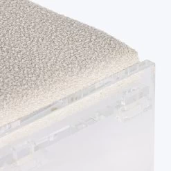 Lucite Upholstered Bench 19 Lucite Upholstered Bench -Home Comprehensive Shop 2014649 8