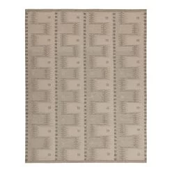 Multi Flatweave Silk Rug - 7'11" X 10'3"