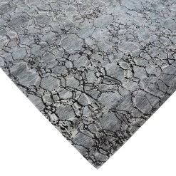 Black Modern Silk Rug - 8'1" X 10'2" 10 Black Modern Silk Rug - 8'1" X 10'2" -Home Comprehensive Shop 2015199 2