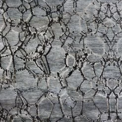 Black Modern Silk Rug - 8'1" X 10'2" 12 Black Modern Silk Rug - 8'1" X 10'2" -Home Comprehensive Shop 2015199 4