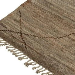 Brown Moroccan Wool Rug - 8'3" X 9'8" -Home Comprehensive Shop 26842 8 3X9 8 5