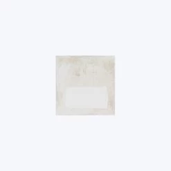 Tan And White Canvas - Single White Stripe