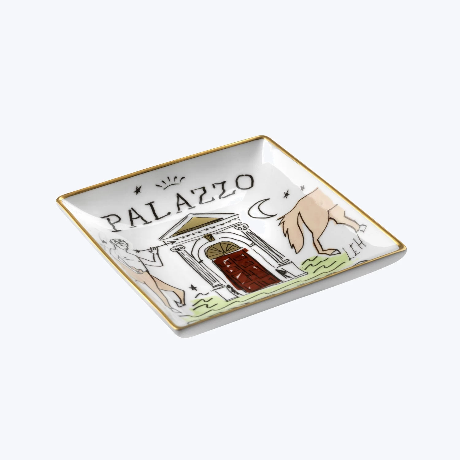 Ginori 1735 Palazzo Centauro Square Plate 5 Ginori 1735 Palazzo Centauro Square Plate - Image 3