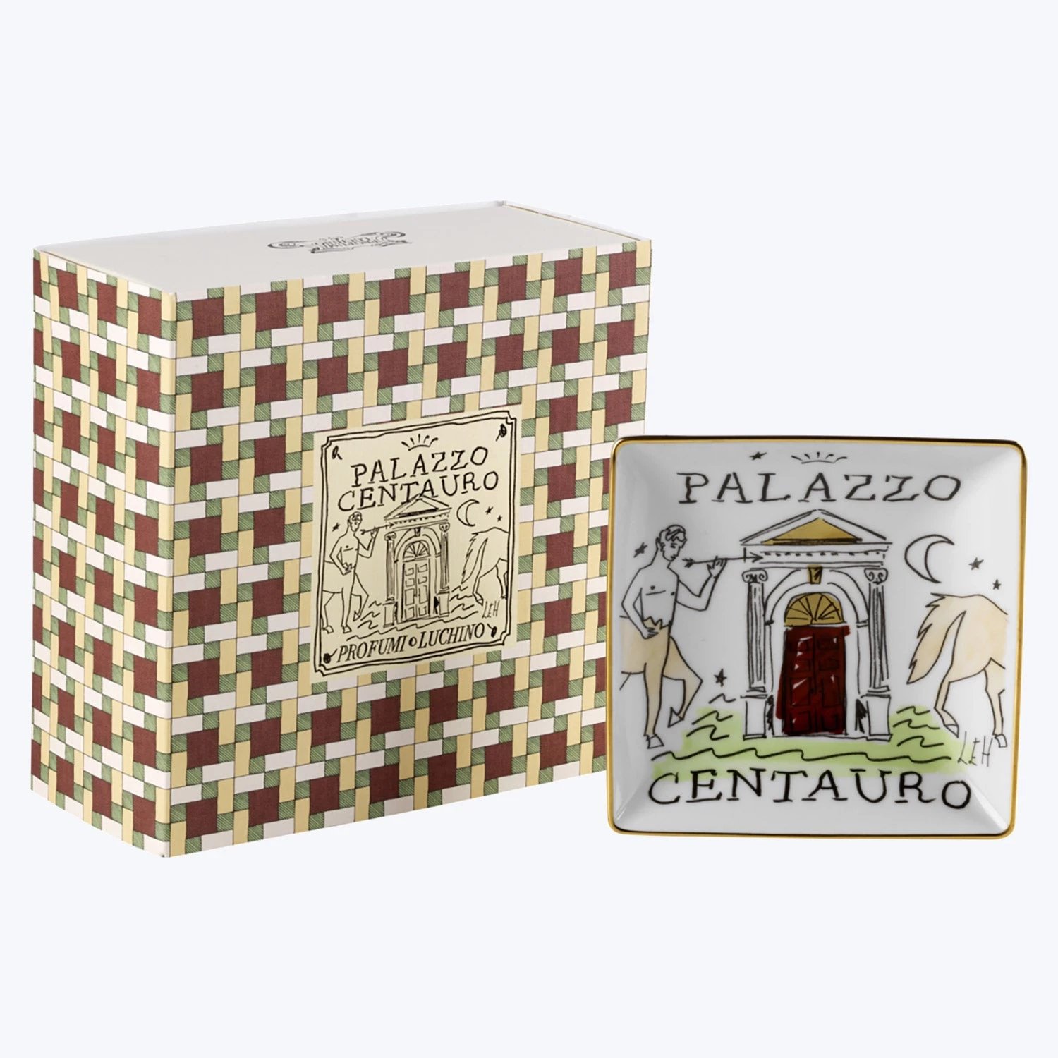 Ginori 1735 Palazzo Centauro Square Plate 4 Ginori 1735 Palazzo Centauro Square Plate - Image 2