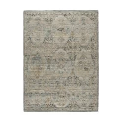 Blue Transitional Wool Rug - 8' X 12'