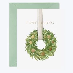 Holiday Wreath Card