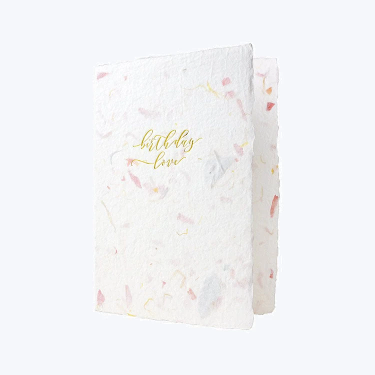 Pressed Floral Birthday Card 3 Pressed Floral Birthday Card