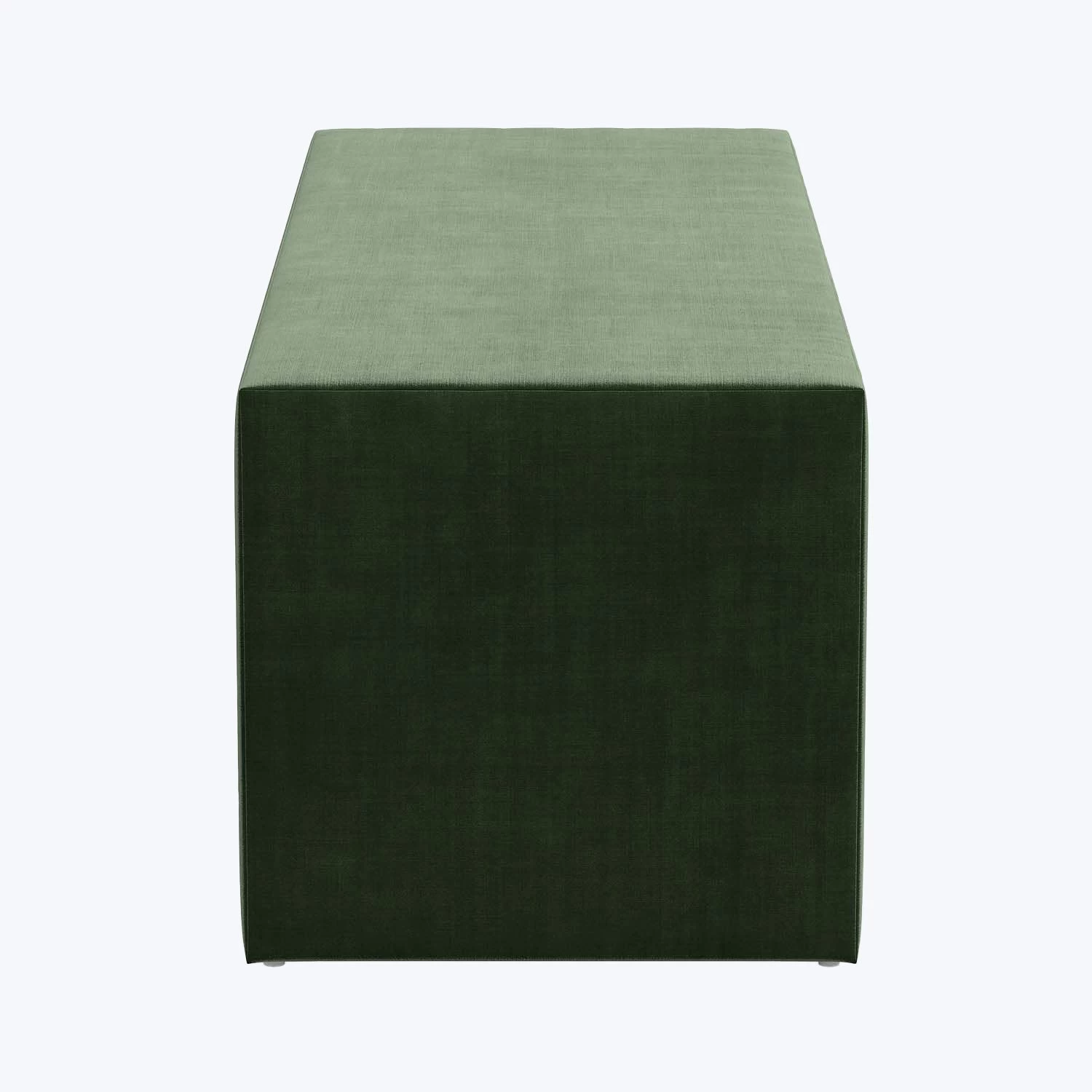 Cameron Velvet Ottoman 4 Cameron Velvet Ottoman - Image 2