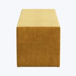 Cameron Velvet Ottoman 27 Cameron Velvet Ottoman -Home Comprehensive Shop 3002922 3