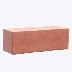 Cameron Velvet Ottoman 30 Cameron Velvet Ottoman -Home Comprehensive Shop 3002923 1