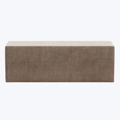 Cameron Velvet Ottoman 40 Cameron Velvet Ottoman -Home Comprehensive Shop 3002925 2