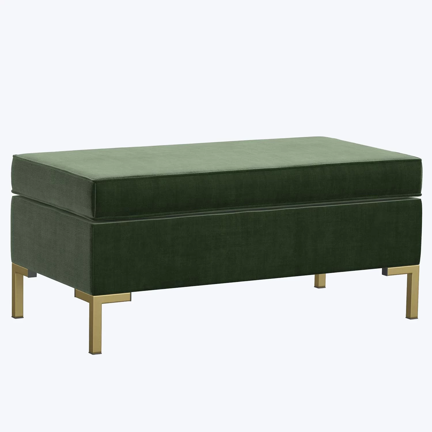 Emily Velvet Ottoman 7 Emily Velvet Ottoman - Image 5