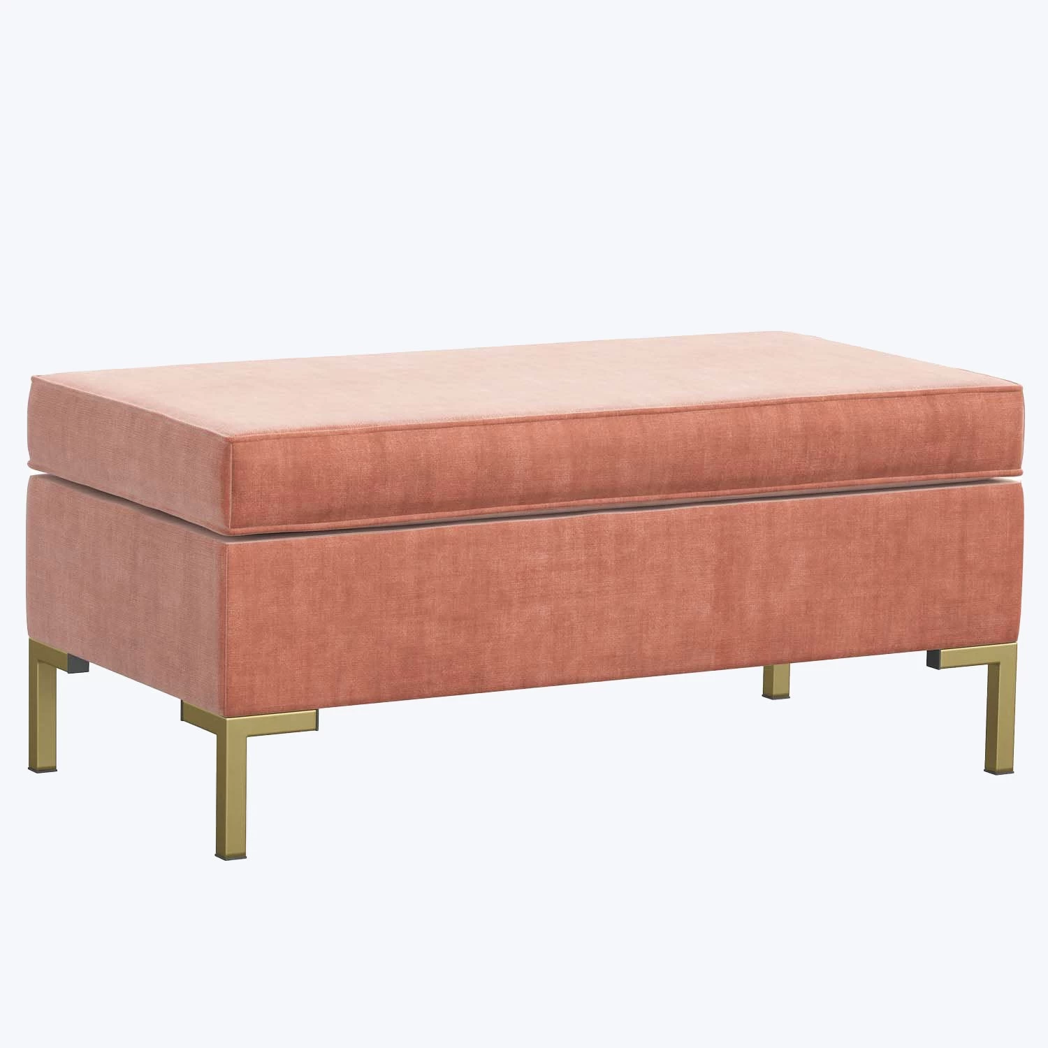 Emily Velvet Ottoman 11 Emily Velvet Ottoman - Image 9