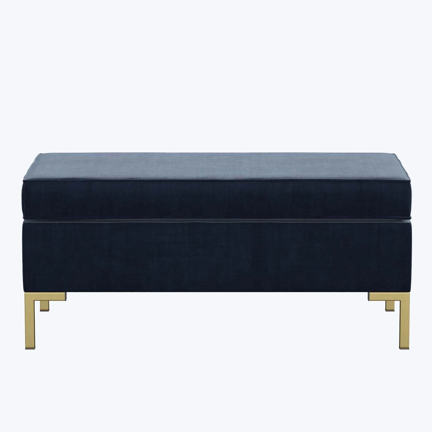 Emily Velvet Ottoman 5 Emily Velvet Ottoman - Image 3