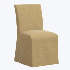 Linen Slipcover Dining Chair