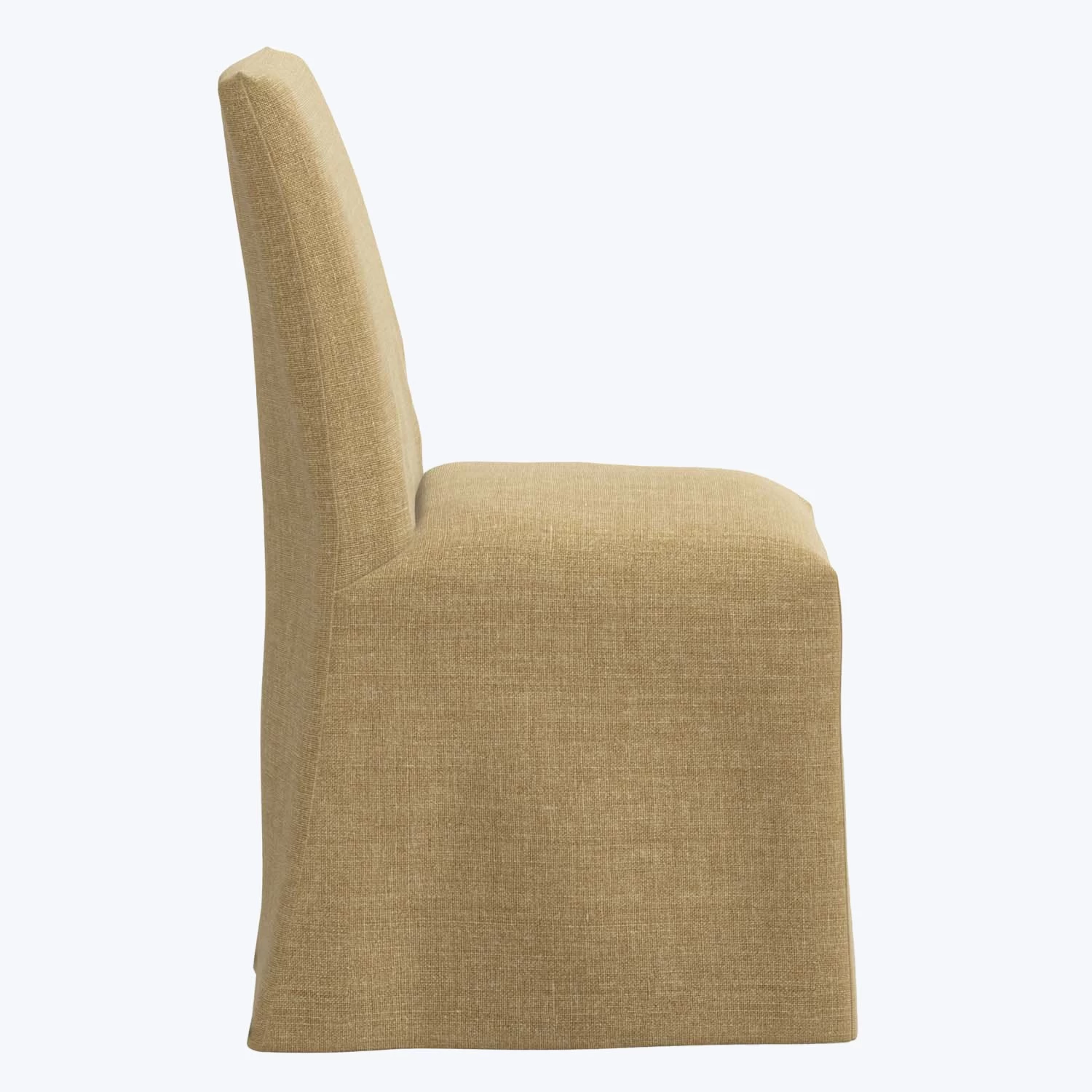 Linen Slipcover Dining Chair 4 Linen Slipcover Dining Chair - Image 2
