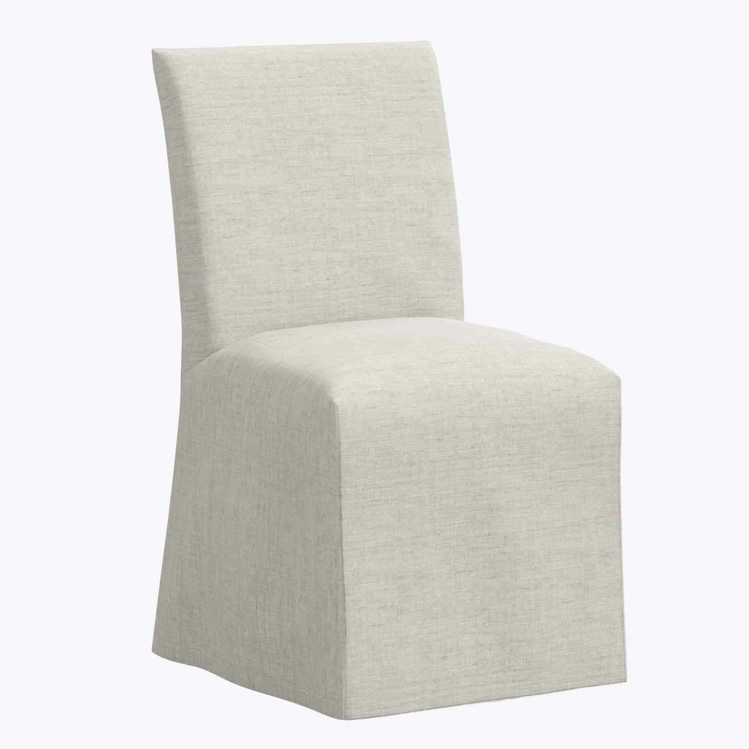 Linen Slipcover Dining Chair 13 Linen Slipcover Dining Chair - Image 11