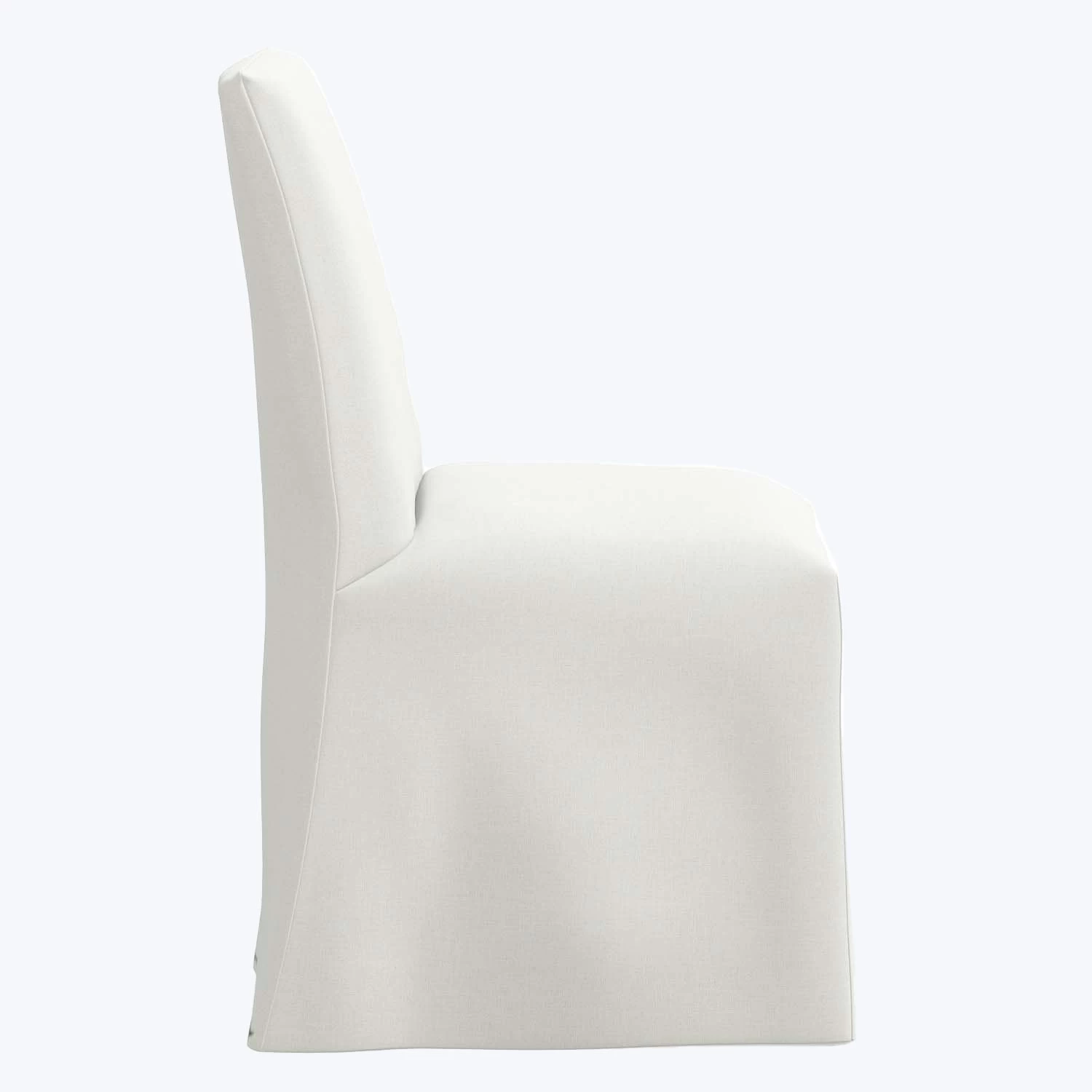 Linen Slipcover Dining Chair 19 Linen Slipcover Dining Chair - Image 17