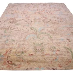 Beige Transitional Wool Blend Rug - 7'8" X 10'3" -Home Comprehensive Shop 3003070 8