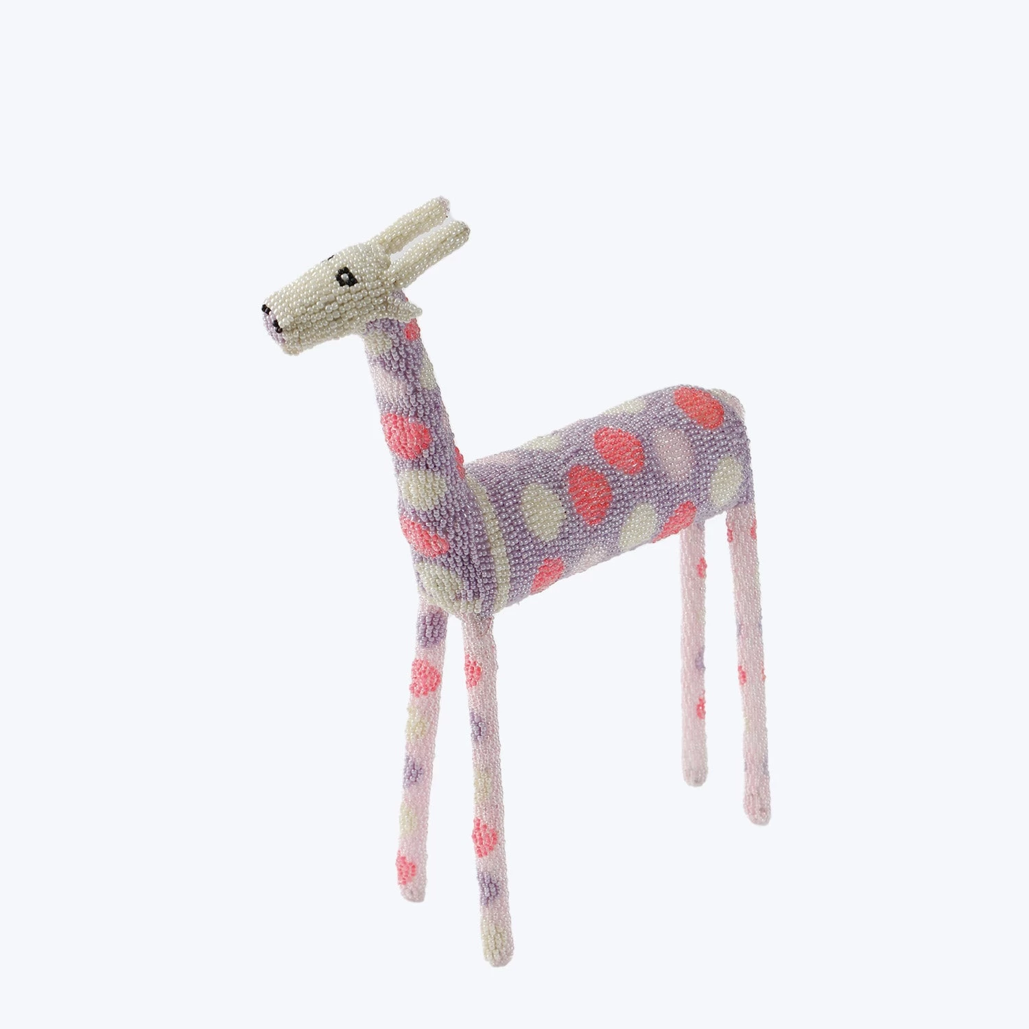 Pink Beaded Giraffe 6 Pink Beaded Giraffe - Image 4