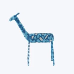 Blue Beaded Giraffe