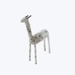 White & Silver Beaded Giraffe -Home Comprehensive Shop 3003109 2 bd2cc55b de36 48a4 9171 a9a5491ff33b