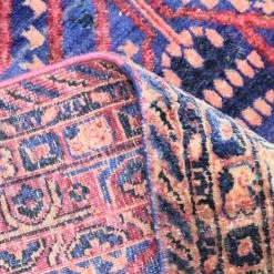 Blue Transitional Wool Silk Blend Rug - 11'8" X 15'2" 16 Blue Transitional Wool Silk Blend Rug - 11'8" X 15'2" -Home Comprehensive Shop 3005717 4