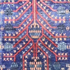 Blue Transitional Wool Silk Blend Rug - 11'8" X 15'2" 12 Blue Transitional Wool Silk Blend Rug - 11'8" X 15'2" -Home Comprehensive Shop 3005717 6