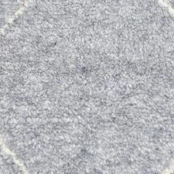 Grey Diamond Moroccan Shag Rug - 8' X 10' -Home Comprehensive Shop 3006357 2