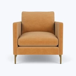 Hannah Chair -Home Comprehensive Shop 3008942 3010164 Hannah Banks Camel Brass 1